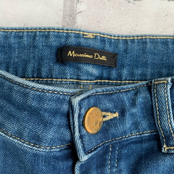 Massimo Dutti Slim Fit Jeans Sz 6 - Picture 2 of 6